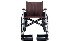 MRIequip - Model WC-2002-CL - MRI Non-Ferromagnetic Wheelchair, 20 Inch Wide with Detachable Footrests