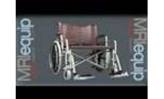 26 Wide Non-Magnetic MRI Bariatric Wheelchair w/ Detachable Footrests - Video