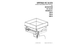 SpinksScale - Rooster Scale - Manual