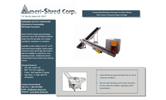 Ameri-Shred - Freestanding Discharge Conveyors - Brochure