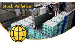 Egg Stack Palletizer - For Egg Farms and Egg Packing Facilities - SANOVO TECHNOLOGY GROUP - Video