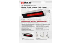 Space-Ray - Marine Grade Infrared Patio Heater - Brochure