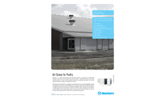 Air Cleaner for Poultry - Product Sheet