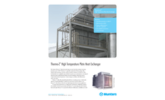 Thermo-Z High Temperature Plate Heat Exchanger - Product Sheet