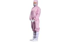Chenigen - Cleanroom ESD Coverall/Bunny Suit with Detachable Hood