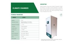 Ecoshel - Climate Chamber - Brochure