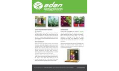 Eden Growroom - Environment Enclosures - Brochure