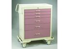 MPD - Model WKT-630A-M - Punch Card Compatible Wide Medication Cart