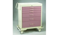 MPD - Model WKT-630A-M - Punch Card Compatible Wide Medication Cart