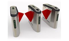 The electronic turnstiles for indoor and outdoor applications