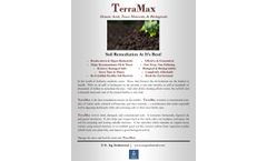CleanGreen TerraMax - Humic Acid, Trace Minerals, & Biologicals - Brochure