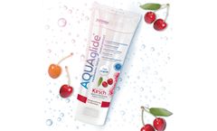 AQUAglide - Model cherry - 100 ml Waterbased Lubricant