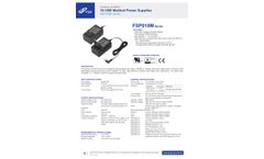 FSP - Model FSP015M-DPE - High Efficiency Wall Mount Adapter - Brochure