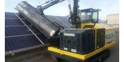 Solar Panel Cleaning Brush Machinery