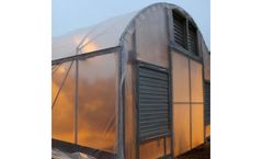 FullBloom - Model 20Inch W 200 Series - Wide Straight-Wall Quonset Style Greenhouse