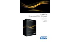 Data Acquisition Software TranAX?? 4 - Brochure