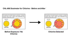ChemSee - Model CHL-006 - Dosimeter for Chlorine