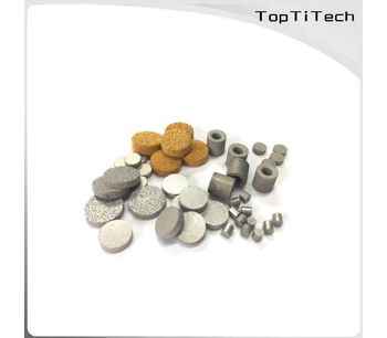 Toptitech - Titanium Sintered Porous Getters