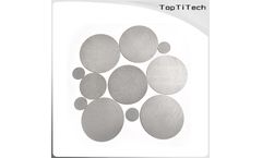 TOPTITECH - Porous Titanium Round Plate Diffusion Layer Hydrogen Electrode