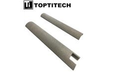 TOPTITECH - Customized 30um Porous Titanium Curved Microplate for Filtration