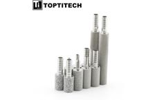 TOPTITECH - Sintered Stainless Steel Sparger For Bioreactor Systems Diffusion Stone