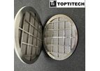 TOPTITECH - 316L Five-layer Sintered Mesh Filter Disc