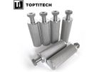 TOPTITECH - 40 Micron Stainless Steel Sintered Wire Mesh Filter Element