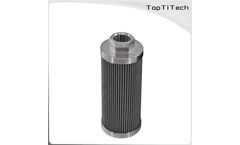 TOPTITECH - Pleated Stainless Steel Filter Oil Filter Filtration