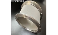 TOPTITECH - 0.22 Microns Sintered Stainless Steel Filter Ring