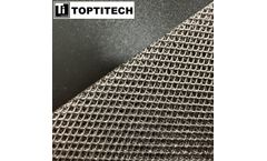 TOPTITECH - 4-layers Sintered Titanium Wire Mesh Filter Plate