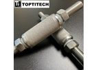 TOPTITECH - OD 30mm Titanium Porous Filter Element With M20