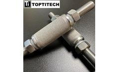 TOPTITECH - OD 30mm Titanium Porous Filter Element With M20