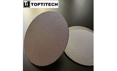 TOPTITECH - 20 Micron Round Stainless Steel Filter Screen Disc