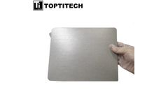 TOPTITECH - Porous Titanium Sheet for Gas Diffusion Layer