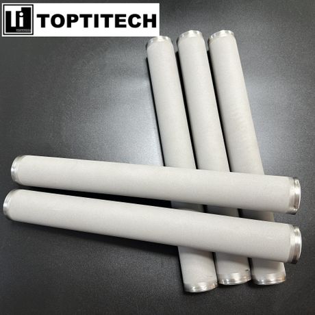 TOPTITECH 30Um Porous Metallic Filter Cartridge With DOE