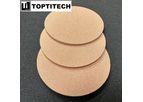 TOPTITECH - Red Copper Spherical Powder Porous Filter Plate