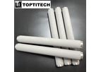 TOPTITECH - 10 Inch 1 Micron Stainless Steel SS316 Porous Sintered Filter Cartridge