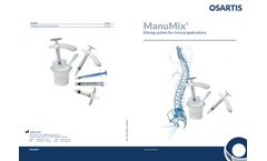 ManuMix - Mixing System for Manual Mixing of Bone Cement Datasheet