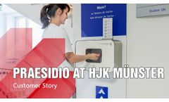 PRAESIDIO Hand Disinfectant Dispenser | Herz-Jesu-Krankenhaus M??nster-Hiltrup - Video
