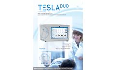 MIPM - Model TeslaDUO - MRI Pulse Oximeter and Blood Pressure Monitor - Brochure