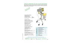 Siem Nova - Model 6110 A3 SIEM - Surgical Suction Devices Datasheet