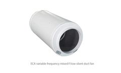 Model ECA-SQ-10/12 inches - Silent Pipeline Mixed Flow Fan
