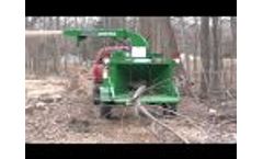 Bandit Model 90XP/95XP 9` Disc Style Hand Fed Brush Chippers Video