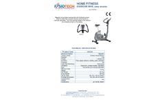 Fisiotech - Easy Access Exercise Bike - Brochure