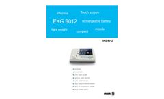 MESA - Model EKG 6012 - 3/6-Channel ECG Brochure