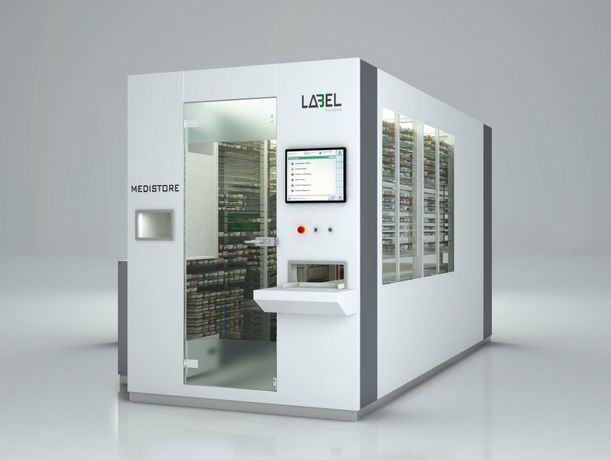 LABEL - Model Medistore STD - Solution for Pharmaceutical Warehouse