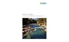 VerdErg - Model VETT-in-a-Box - Innovative Mini Hydropower System Datasheet