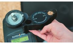 Superpro - Portable Grain Moisture Meter With Built-In Grinder - Video