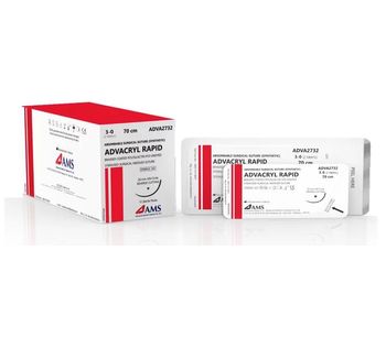 ADVACRYL RAPID - Model Polyglactin 910 Fast Absorbing - Braided Coated Synthetic Absorbable Surgical Suture