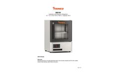 Frimed - Model SB10V - Laboratory and Pharmacy Refrigerator Datasheet
